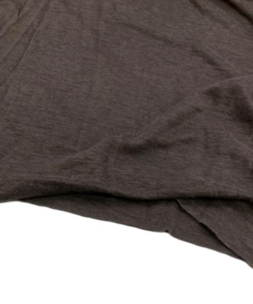 C.P COMPANY（シーピーカンパニー）C.P COMPANY (シーピーカンパニー) ヘンリーネックニット ブラウン サイズ:XLの古着・服飾アイテム
