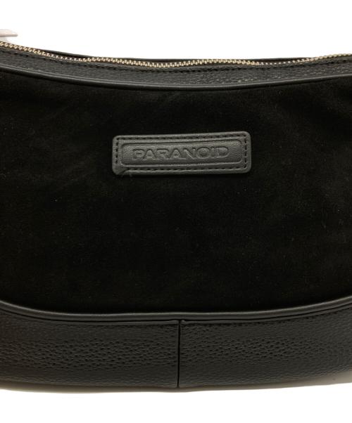PARANOID（パラノイド）PARANOID (パラノイド) Leather Piping Hand Bag ブラックの古着・服飾アイテム