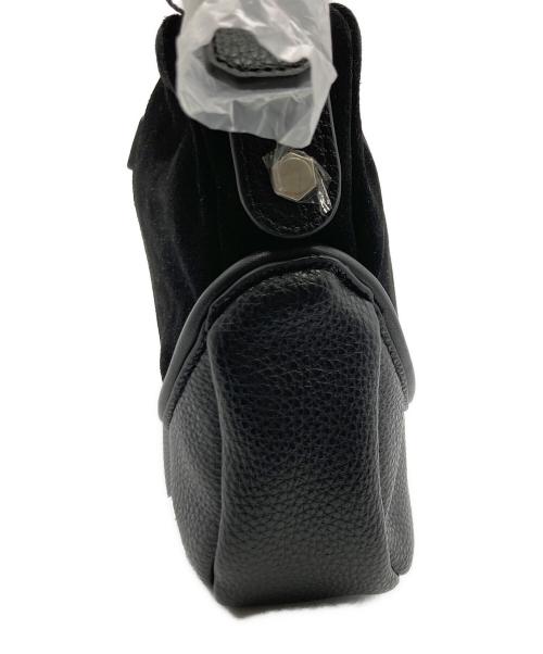 PARANOID（パラノイド）PARANOID (パラノイド) Leather Piping Hand Bag ブラックの古着・服飾アイテム