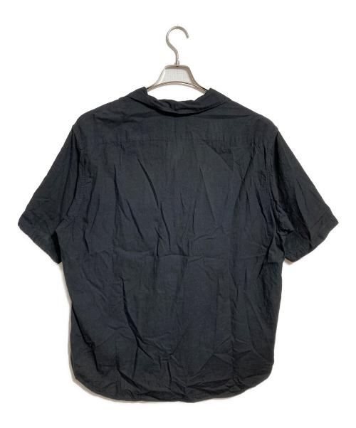 COMOLI（コモリ）COMOLI (コモリ) ベタシャン スキッパー半袖シャツ ブラック サイズ:50の古着・服飾アイテム