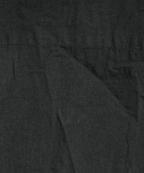 COMOLI（コモリ）COMOLI (コモリ) ベタシャン スキッパー半袖シャツ ブラック サイズ:50の古着・服飾アイテム