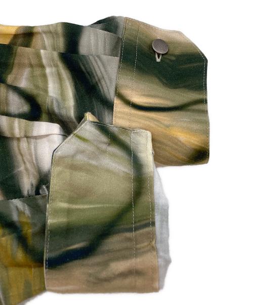 m's braque（エムズブラック）M'S BRAQUE (エムズブラック) オープンカラーシャツ/Open-collar shirt グリーン サイズ:38の古着・服飾アイテム
