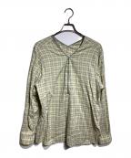 NICENESSナイスネス）の古着「Harper ハーフジップシャツ/ Harper Half-Zip Shirt」｜イエロー