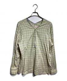 NICENESS（ナイスネス）の古着「Harper ハーフジップシャツ/ Harper Half-Zip Shirt」｜イエロー