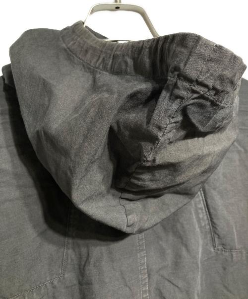 Caledoor（カレドアー）Caledoor (カレドアー) Weather Cloth Hooded Smock/ウェザークロス フーデッドスモック ブラック サイズ:Mの古着・服飾アイテム