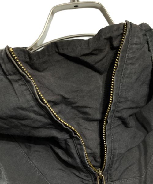 Caledoor（カレドアー）Caledoor (カレドアー) Weather Cloth Hooded Smock/ウェザークロス フーデッドスモック ブラック サイズ:Mの古着・服飾アイテム