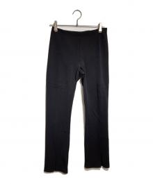 THE ROW（ザ ロウ）の古着「Slit-Front Skinny Pants/フロントスリットスキニーパンツ」｜ブラック