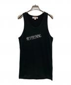 masuエムエーエスユー）の古着「TANK TOP」｜ブラック