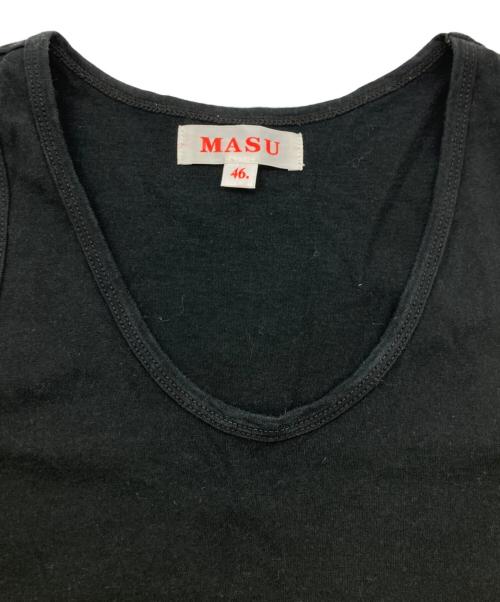 masu（エムエーエスユー）MASU (エムエーエスユー) TANK TOP ブラック サイズ:46の古着・服飾アイテム