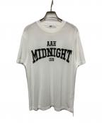 AAH MIDNIGHT CLUBアーミッドナイトクラブ）の古着「White AMCS Tshirt」｜ホワイト