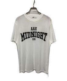 AAH MIDNIGHT CLUB（アーミッドナイトクラブ）の古着「White AMCS Tshirt」｜ホワイト
