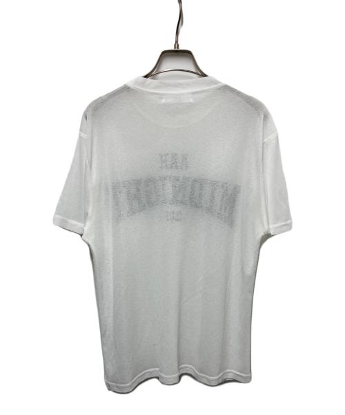 AAH MIDNIGHT CLUB（アーミッドナイトクラブ）AAH MIDNIGHT CLUB (アーミッドナイトクラブ) White AMCS Tshirt ホワイト サイズ:Lの古着・服飾アイテム