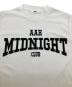 中古・古着 AAH MIDNIGHT CLUB (アーミッドナイトクラブ) White AMCS Tshirt ホワイト サイズ:L：4000円