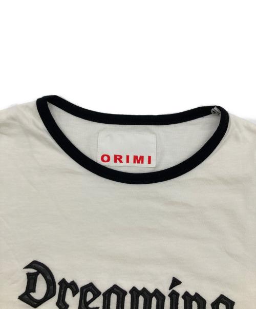 ORIMI（オリミ）ORIMI (オリミ) リンガーTシャツ ホワイト サイズ:	SIZE Freeの古着・服飾アイテム