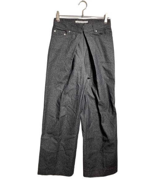 JOHN LAWRENCE SULLIVAN（ジョン ローレンス サリバン）JOHN LAWRENCE SULLIVAN (ジョン ローレンス サリバン) Rigid Denim Wide Pants/リジッドデニムワイドパンツ インディゴ サイズ:42の古着・服飾アイテム