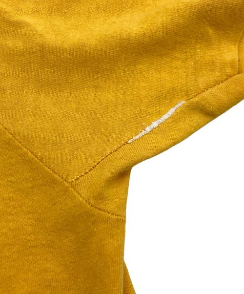 Champion（チャンピオン）Champion (チャンピオン) 70sプリントTシャツ イエロー サイズ:Lの古着・服飾アイテム
