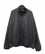 HELLRAZORヘルレイザー）の古着「GRID NYLON TRUCK JACKET」｜ブラック
