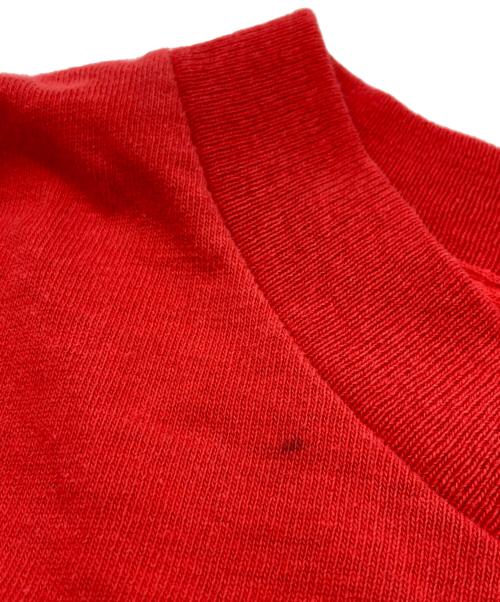 BELTON（ベルトン）BELTON (ベルトン) 90sカレッジプリントロングスリーブカットソー レッド サイズ:XLの古着・服飾アイテム