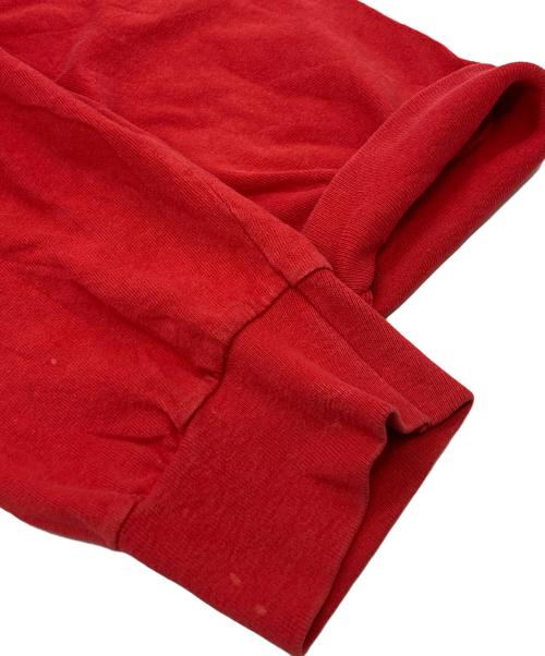 BELTON（ベルトン）BELTON (ベルトン) 90sカレッジプリントロングスリーブカットソー レッド サイズ:XLの古着・服飾アイテム