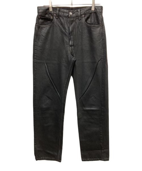 LEVI'S（リーバイス）LEVI'S (リーバイス) コーティングデニムパンツ ブラック サイズ:不明の古着・服飾アイテム