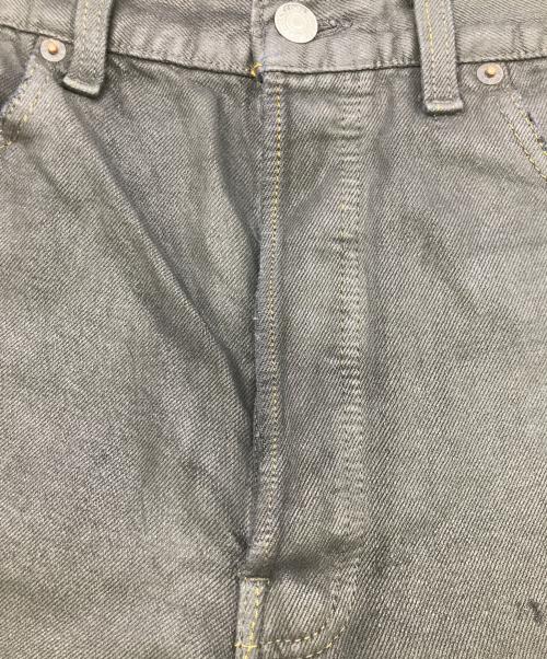 LEVI'S（リーバイス）LEVI'S (リーバイス) コーティングデニムパンツ ブラック サイズ:不明の古着・服飾アイテム
