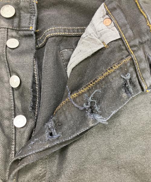 LEVI'S（リーバイス）LEVI'S (リーバイス) コーティングデニムパンツ ブラック サイズ:不明の古着・服飾アイテム