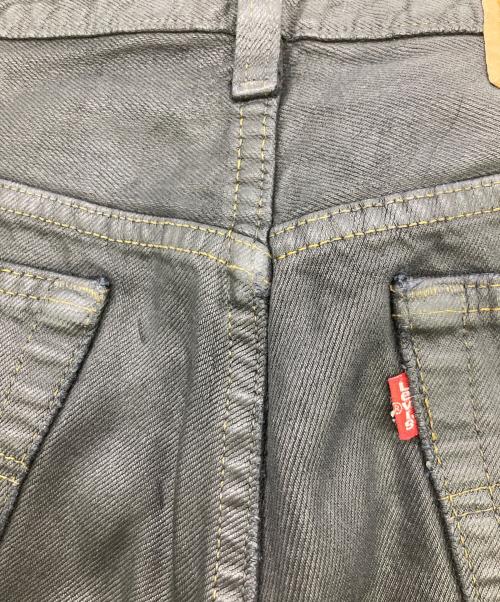 LEVI'S（リーバイス）LEVI'S (リーバイス) コーティングデニムパンツ ブラック サイズ:不明の古着・服飾アイテム