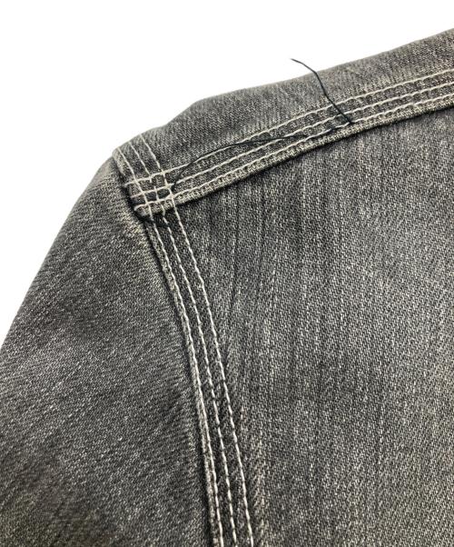 STUDIO D'ARTISAN（ステュディオダルチザン）STUDIO D'ARTISAN (ステュディオダルチザン) デニムカバーオールジャケット ブラック サイズ:Lの古着・服飾アイテム