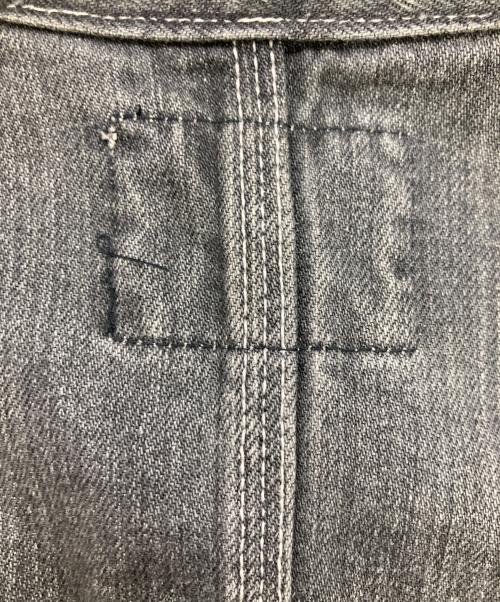 STUDIO D'ARTISAN（ステュディオダルチザン）STUDIO D'ARTISAN (ステュディオダルチザン) デニムカバーオールジャケット ブラック サイズ:Lの古着・服飾アイテム