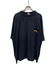 CAMEL（キャメル）の古着「90s企業ポケットTシャツ」｜ネイビー