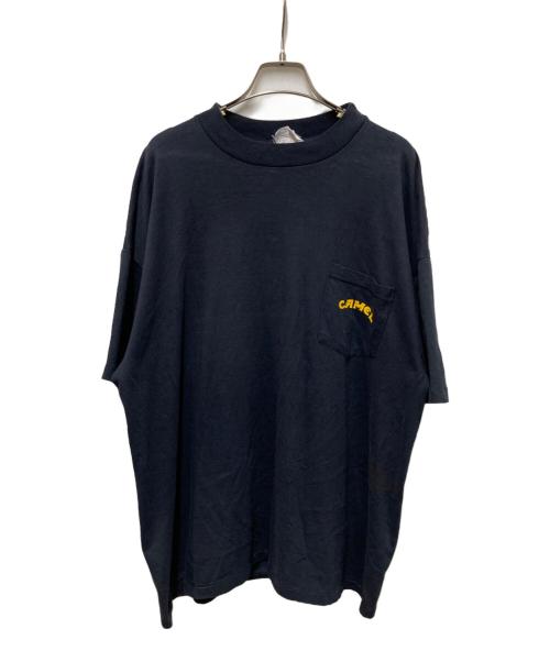 CAMEL（キャメル）CAMEL (キャメル) 90s企業ポケットTシャツ ネイビー サイズ:XLの古着・服飾アイテム