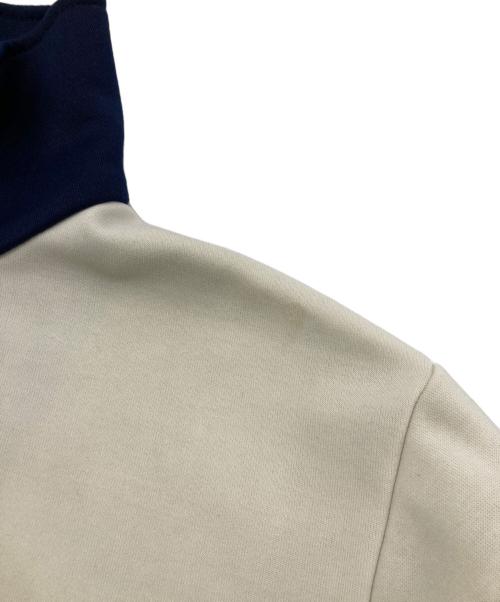 adidas（アディダス）adidas (アディダス) トラックジャケット ベージュ×ネイビー サイズ:Lの古着・服飾アイテム