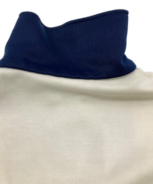 adidas（アディダス）adidas (アディダス) トラックジャケット ベージュ×ネイビー サイズ:Lの古着・服飾アイテム