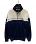 adidas（アディダス）の古着「トラックジャケット」｜ベージュ×ネイビー