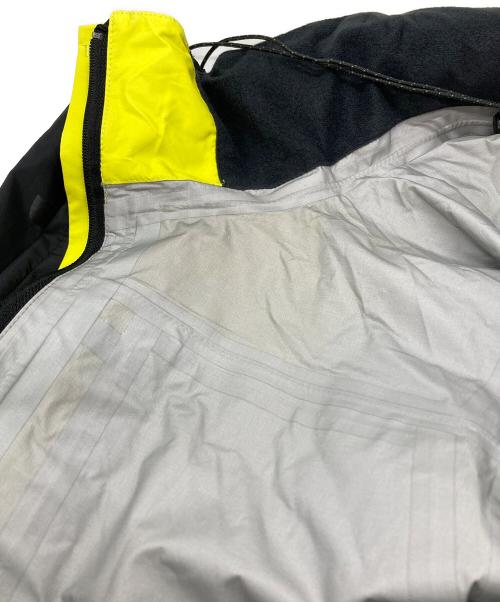 THE NORTH FACE（ザ ノース フェイス）THE NORTH FACE (ザ ノース フェイス) レインウェアセットアップ/rain suit ブラック×イエロー サイズ:Mの古着・服飾アイテム