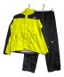 THE NORTH FACE（ザ ノース フェイス）の古着「レインウェアセットアップ/rain suit」｜ブラック×イエロー