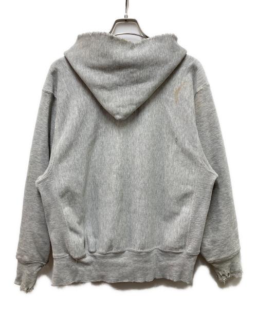 Champion（チャンピオン）Champion (チャンピオン) 70s カレッジプリントREVERSE WEAVE グレー サイズ:LARGEの古着・服飾アイテム