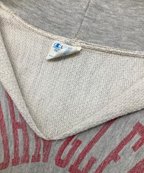 Champion（チャンピオン）Champion (チャンピオン) 70s カレッジプリントREVERSE WEAVE グレー サイズ:LARGEの古着・服飾アイテム