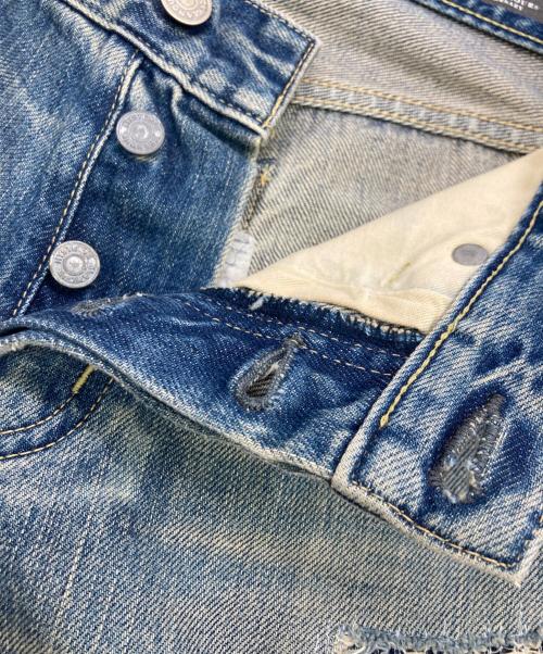 Hysteric Glamour（ヒステリックグラマー）Hysteric Glamour (ヒステリックグラマー) THE ROLLING STONES (ザ ローリングストーンズ) スタッズデニムパンツ インディゴ サイズ:73.5cm (W29)の古着・服飾アイテム