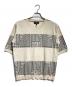 FENDI（フェンディ）の古着「Vネック半袖ニット/V-neck short-sleeve knit top」｜ベージュ