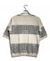 FENDI (フェンディ) Vネック半袖ニット/V-neck short-sleeve knit top ベージュ サイズ:48：18000円