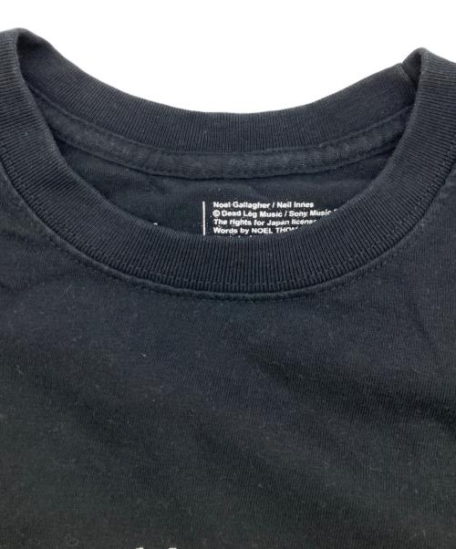 10culture（テンカルチャー）10culture (テンカルチャー) Adam et Rope (アダム エ ロペ) oasis バンドTシャツ ブラック サイズ:Mの古着・服飾アイテム