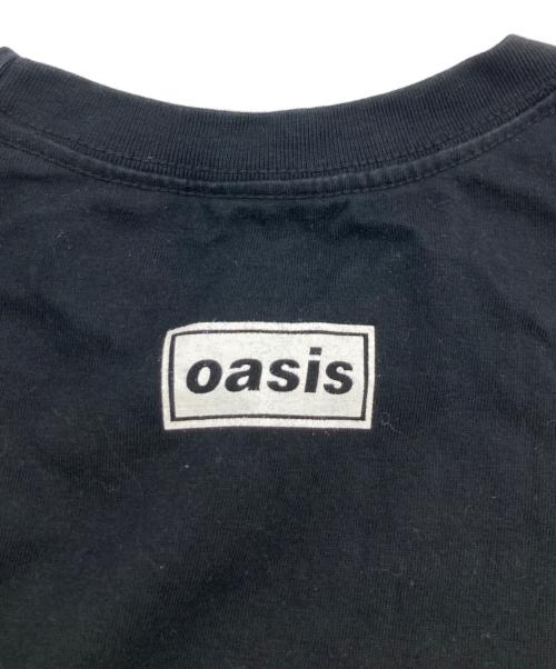 10culture（テンカルチャー）10culture (テンカルチャー) Adam et Rope (アダム エ ロペ) oasis バンドTシャツ ブラック サイズ:Mの古着・服飾アイテム