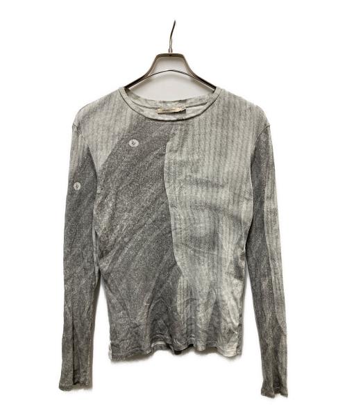 Paloma Wool（パロマウール）PALOMA WOOL (パロマウール) テクスチャカットソー グレー サイズ:Sの古着・服飾アイテム