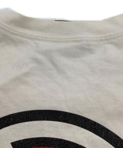 INDEPENDENT（インディペンデント）INDEPENDENT (インディペンデント) 00s アイアンクロスプリントTシャツ ホワイト サイズ:Lの古着・服飾アイテム