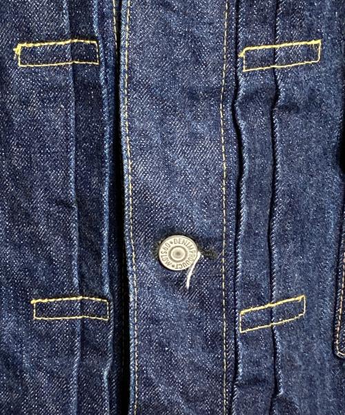orSlow（オアスロウ）orSlow (オアスロウ) TYPE1 PLEATED FRONT DENIM BROUSE インディゴ サイズ:Lの古着・服飾アイテム