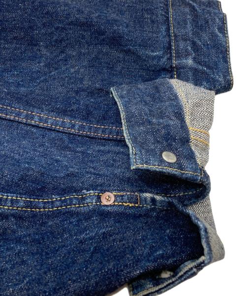orSlow（オアスロウ）orSlow (オアスロウ) TYPE1 PLEATED FRONT DENIM BROUSE インディゴ サイズ:Lの古着・服飾アイテム