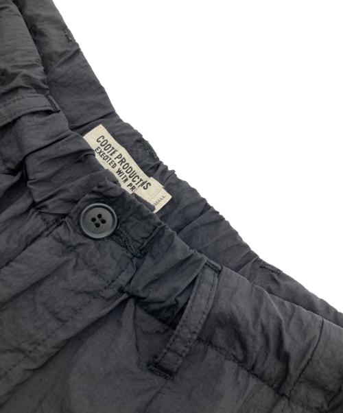 COOTIE PRODUCTIONS（クーティープロダクツ）COOTIE PRODUCTIONS (クーティープロダクツ) 2タックナイロンパンツ ブラック サイズ:Sの古着・服飾アイテム