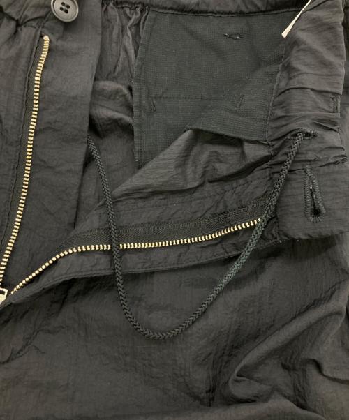 COOTIE PRODUCTIONS（クーティープロダクツ）COOTIE PRODUCTIONS (クーティープロダクツ) 2タックナイロンパンツ ブラック サイズ:Sの古着・服飾アイテム