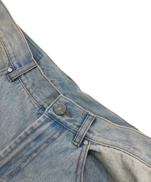 adidas（アディダス）adidas (アディダス) LOOSE FIT DENIM PANTS インディゴ サイズ:33の古着・服飾アイテム